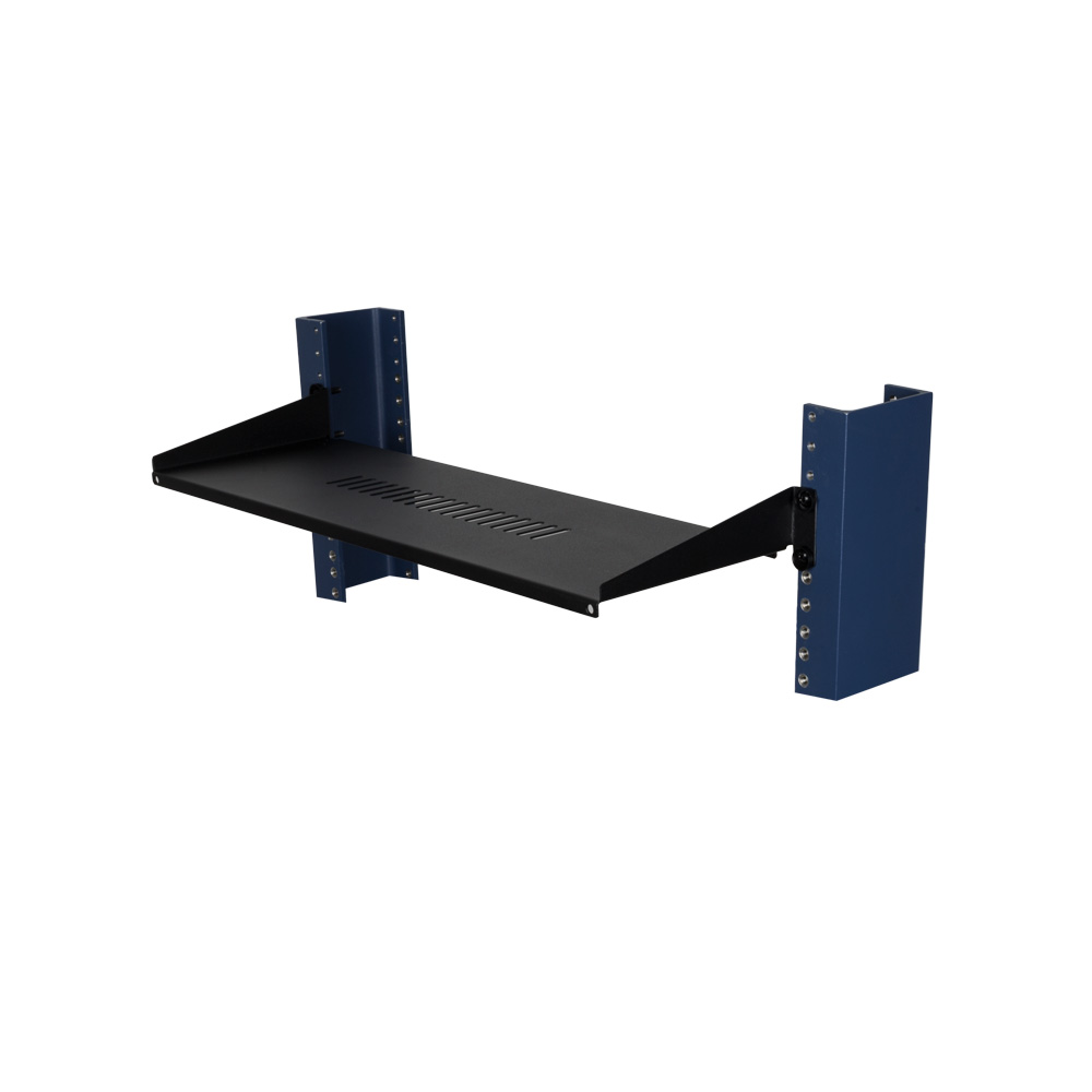 1U 6" 2 Post Shelf, Vented (desktop image) 1U 6" 2 Post Shelf, Vented (desktop image)