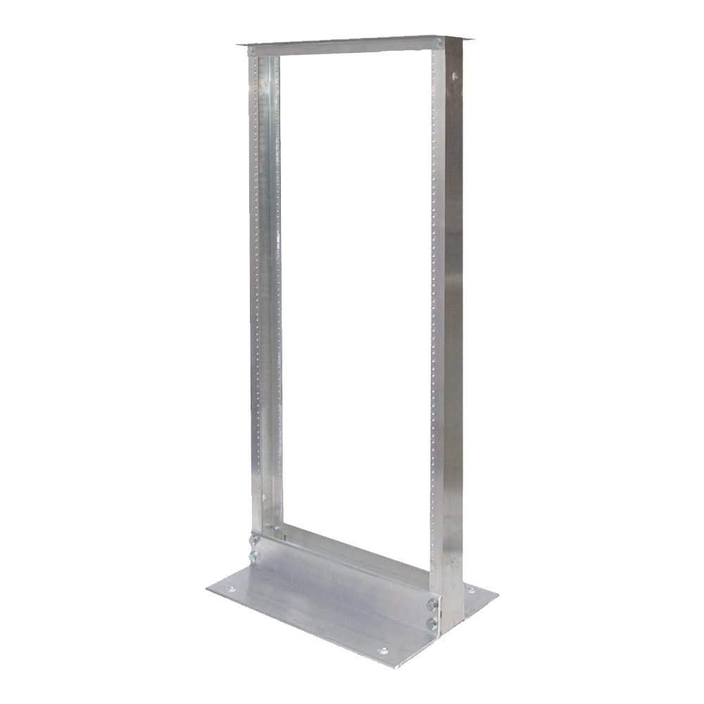 Relay Rack 24U Clear Finish 12-24 Threads (desktop image) Relay Rack 24U Clear Finish 12-24 Threads (desktop image)