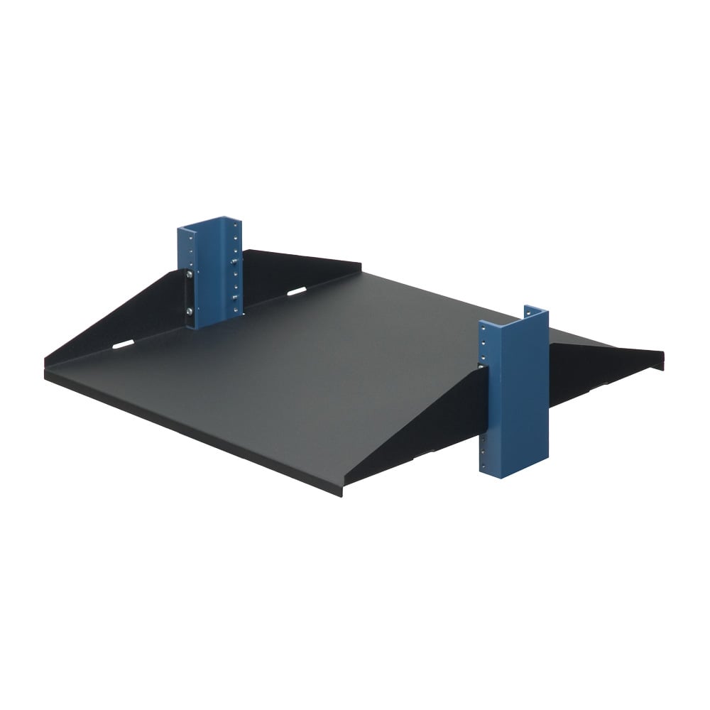 20" 2Post Shelf, Solid, Flanges Up	